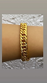 Vip kuyumcu model kalın zincir bileklik