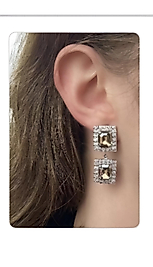 Vip tasarım abiye model küpe