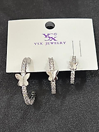 Xuping üçlü set küpe