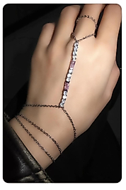 Vip tasarım pembe taşlı şahmeran