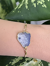 Doğal taşlı kadın bileklik