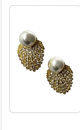 İnci detay Vip tasarım abiye model küpe