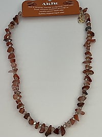 Doğal akik taşlı kolye