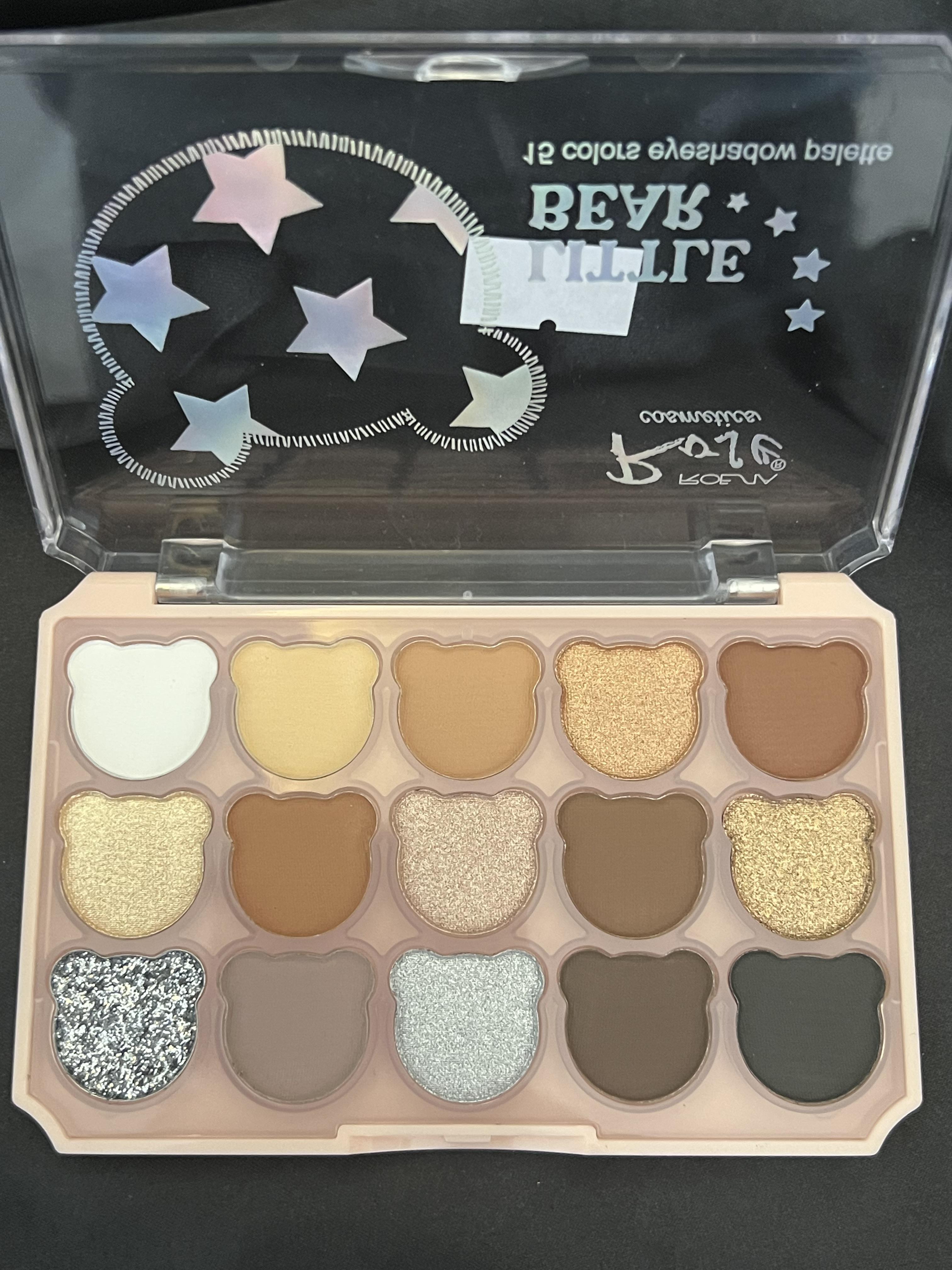 Ayıcık modelli 15 li far paleti