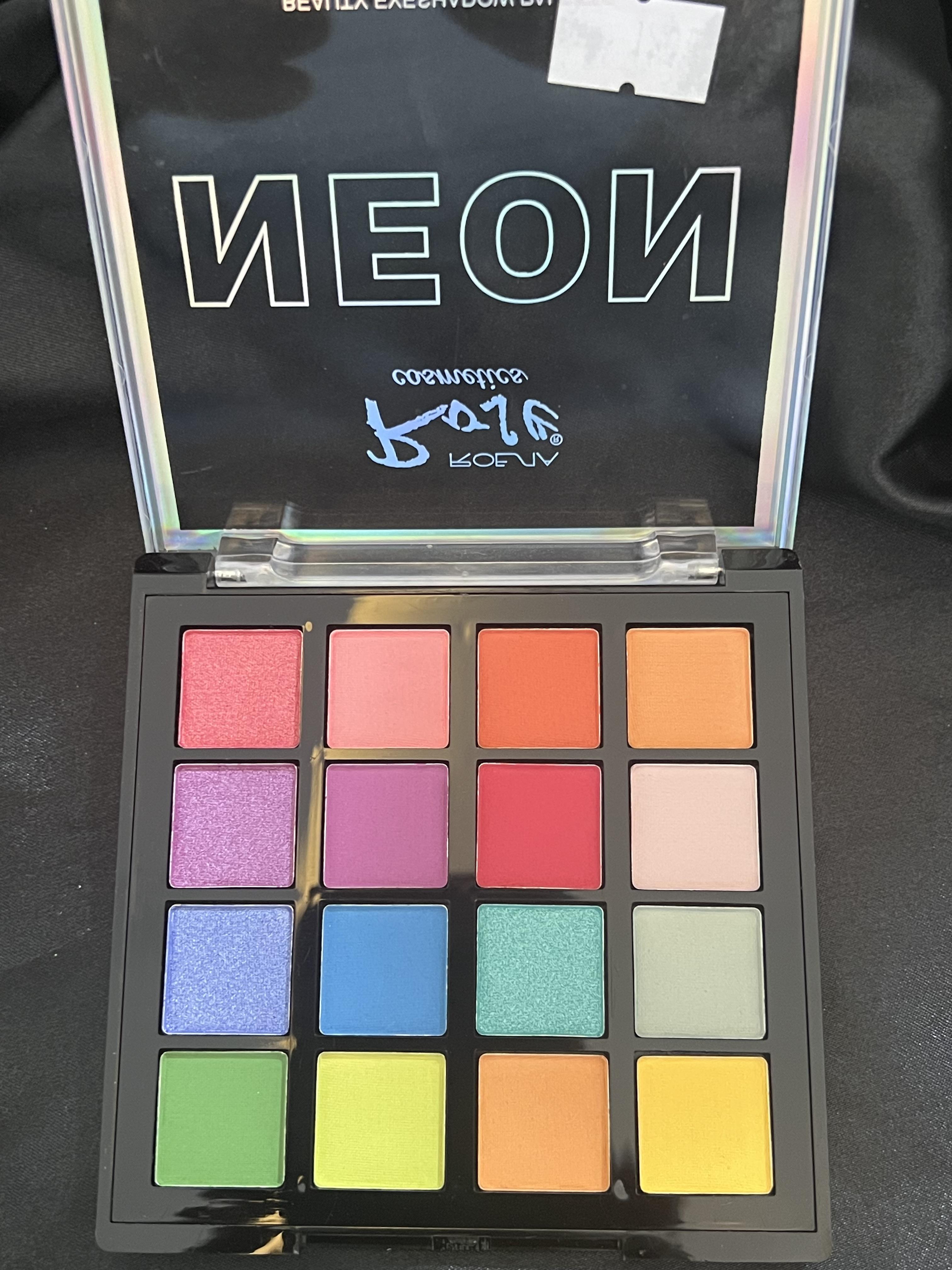 16 lı neon far paleti