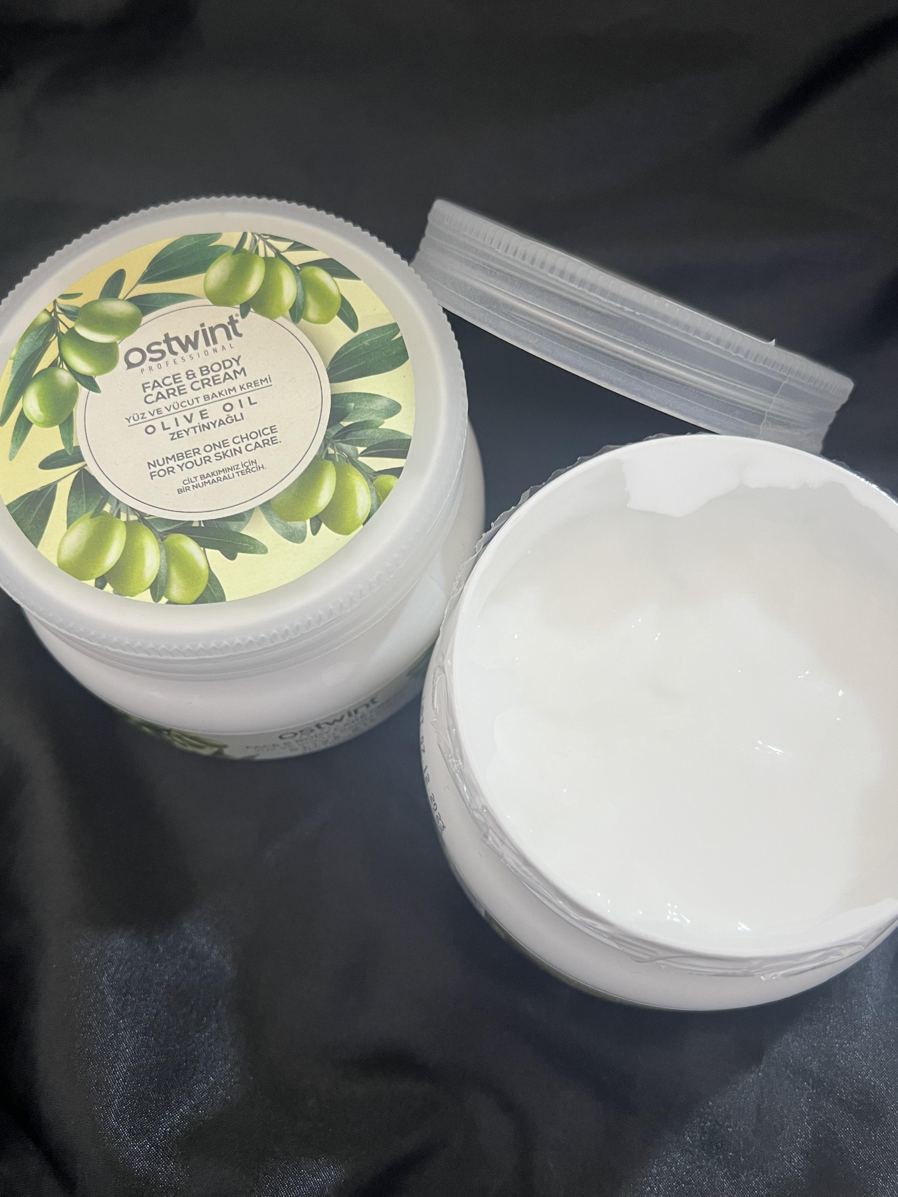 Yüz ve vücut kremi.zeytinyağlı