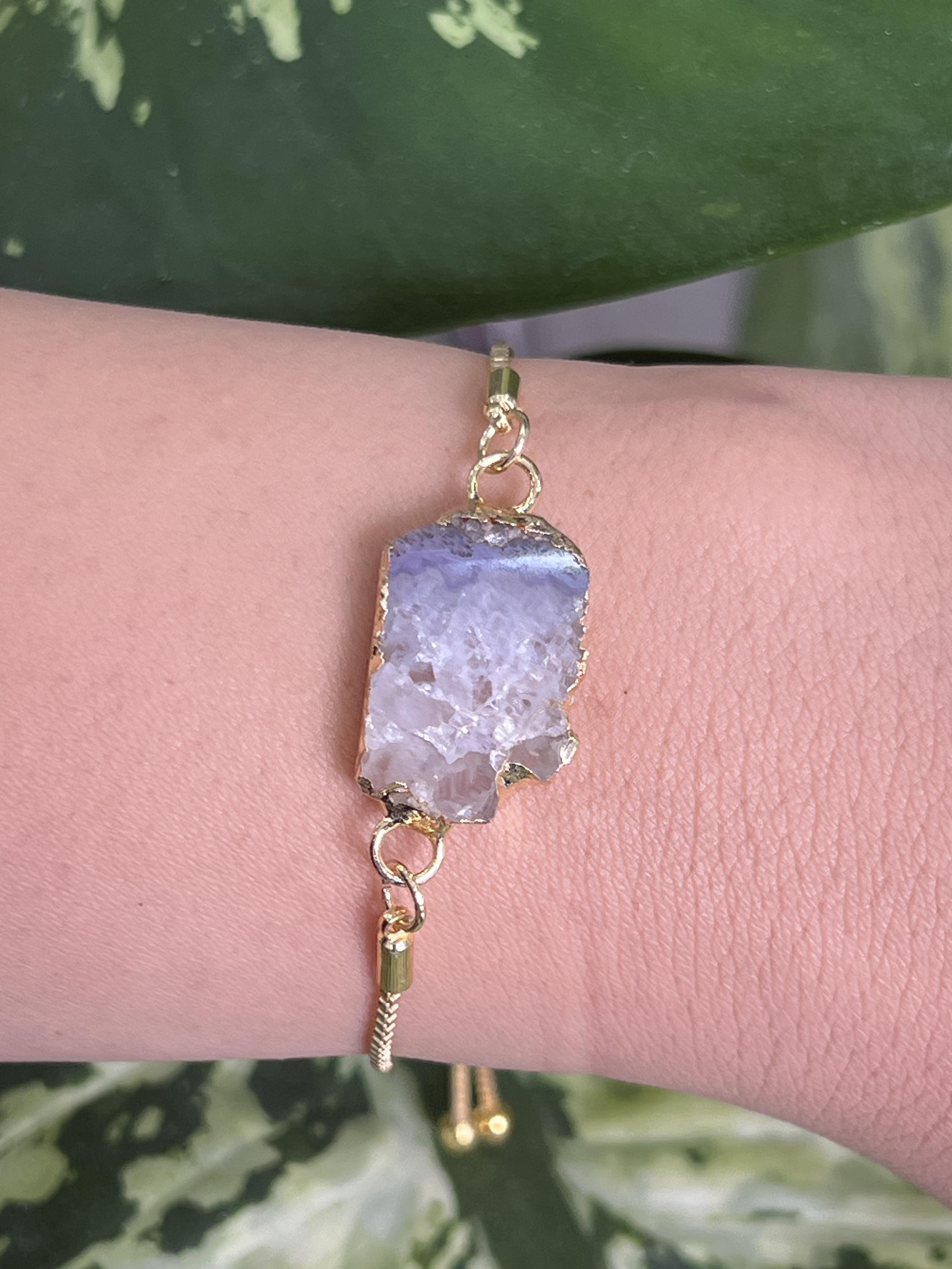 Doğal taş kadın bileklik