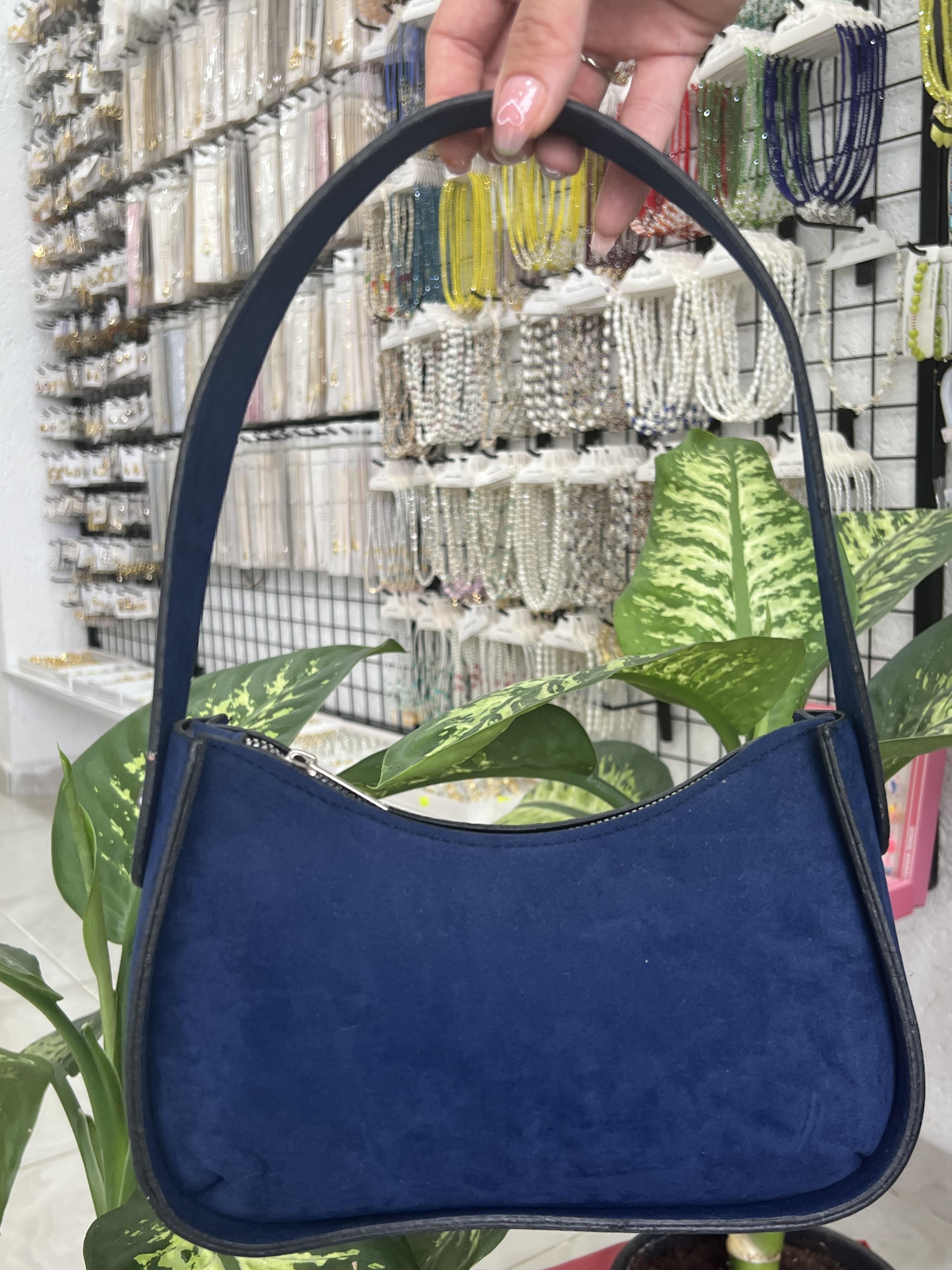 Lacivert renk kadın kol çantası