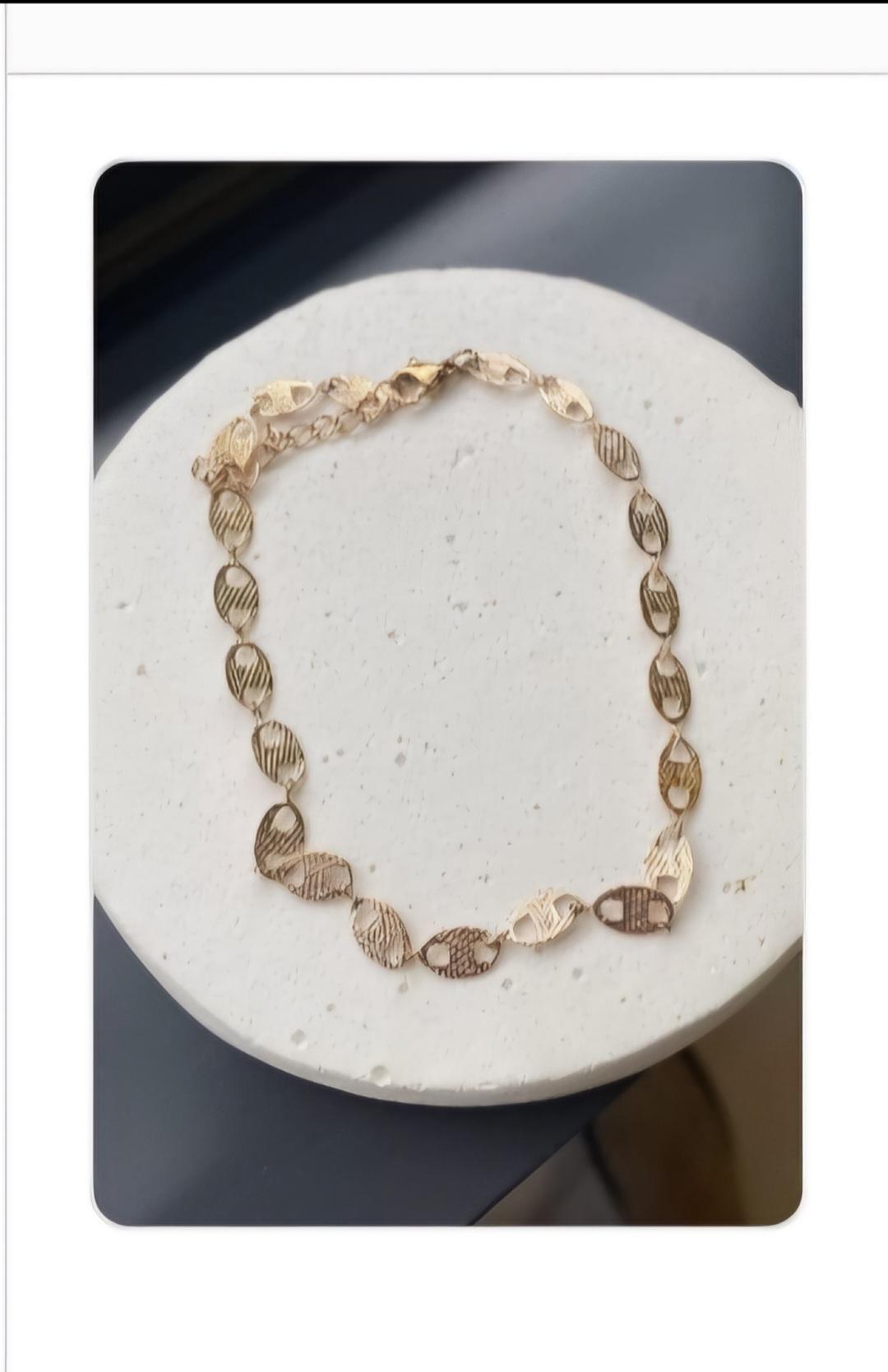 Rose gold çelik halhal