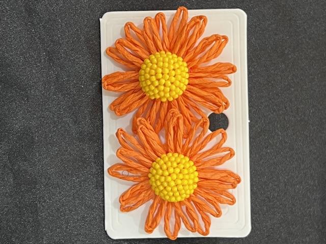 Çiçek tasarım küpe