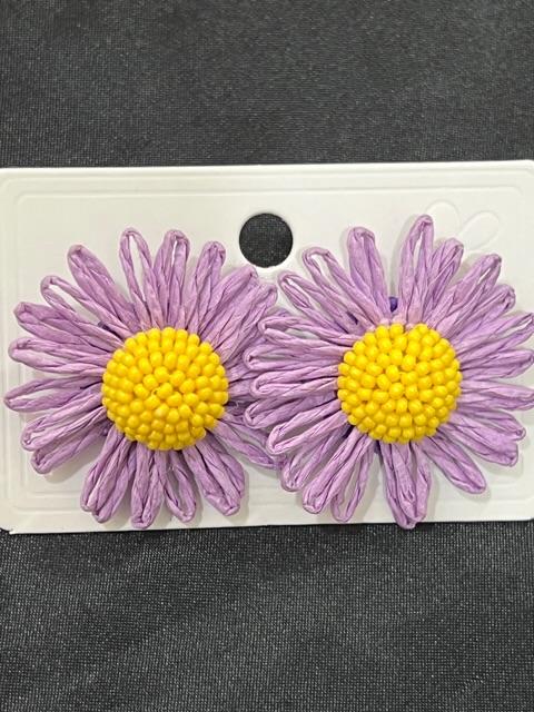 Çiçek tasarım küpe