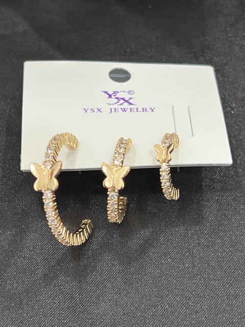 Xuping Üçlü set küpe