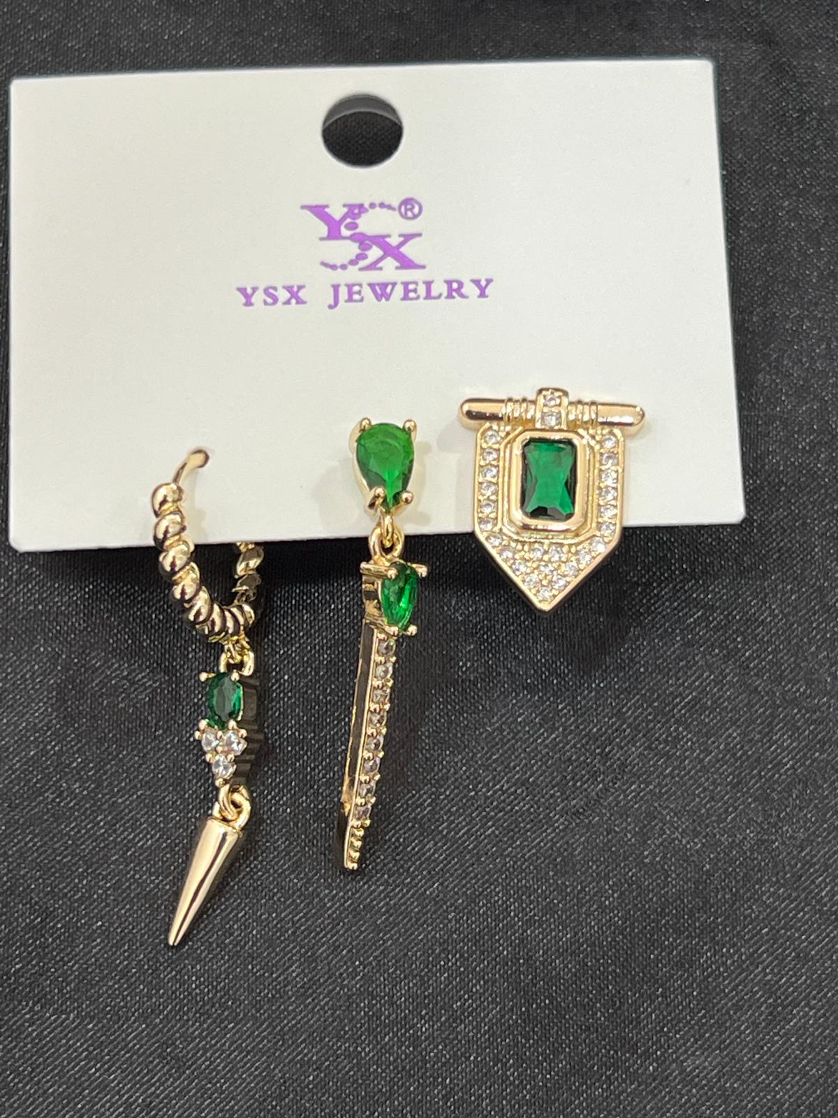 Üçlü xuping küpe set