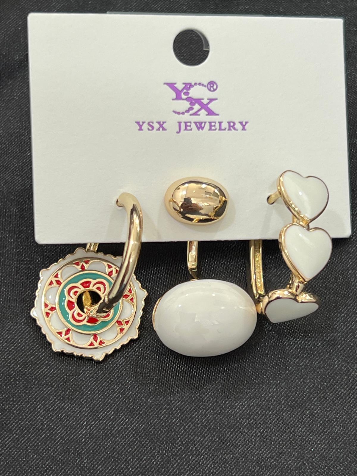 Üçlü xuping küpe set