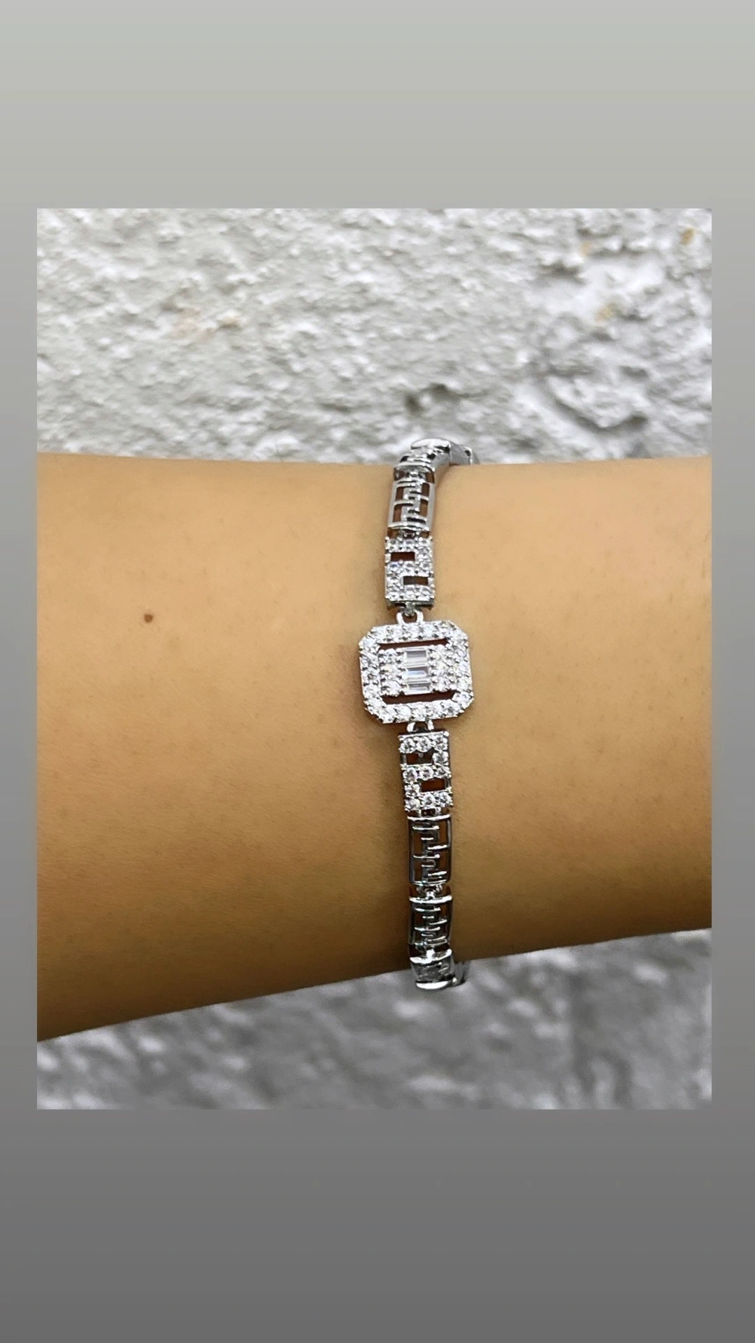 Baget taş detay xuping bileklik