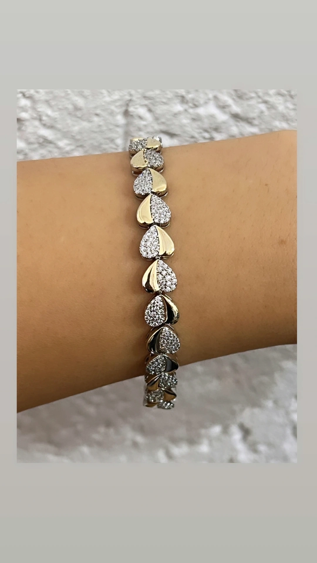 Kalp model xuping bileklik