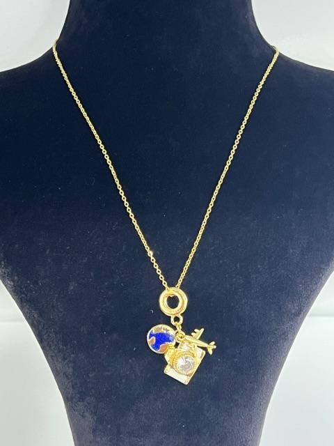 Çharmlı Çelik kolye